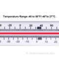 Thermomètre de réfrigérateur congélateur froid avec NSF